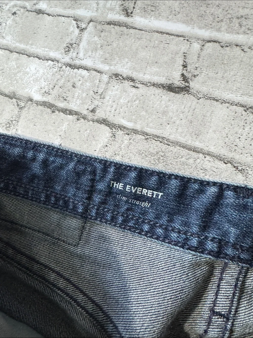 Adriano Goldschmied mens 30x29 Everett slim straight denim blue jeans EUC